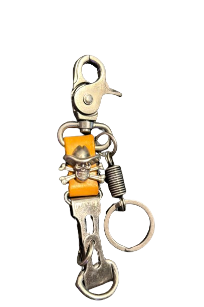 Key Chain from Alloy & PU Leather